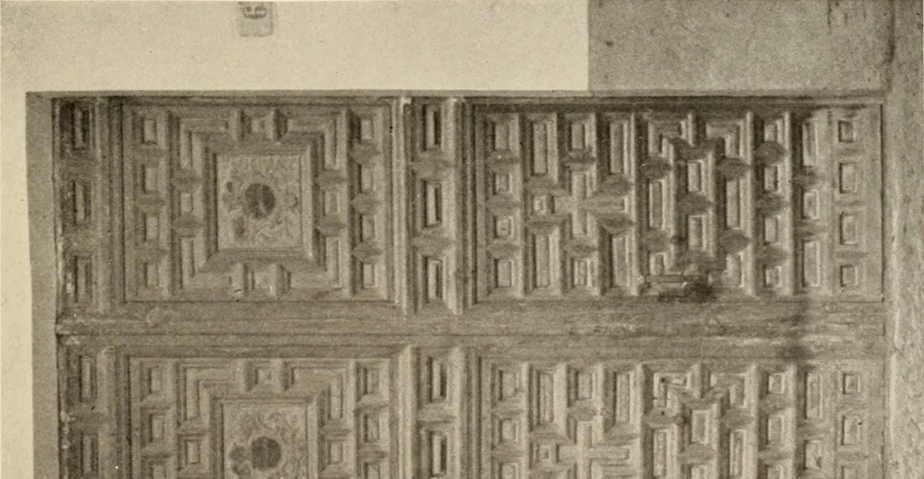 An illustration from The renaissance architectvre of central and northern Spain, a collection of photographs and measvred drawings,, 1920, leaf 232