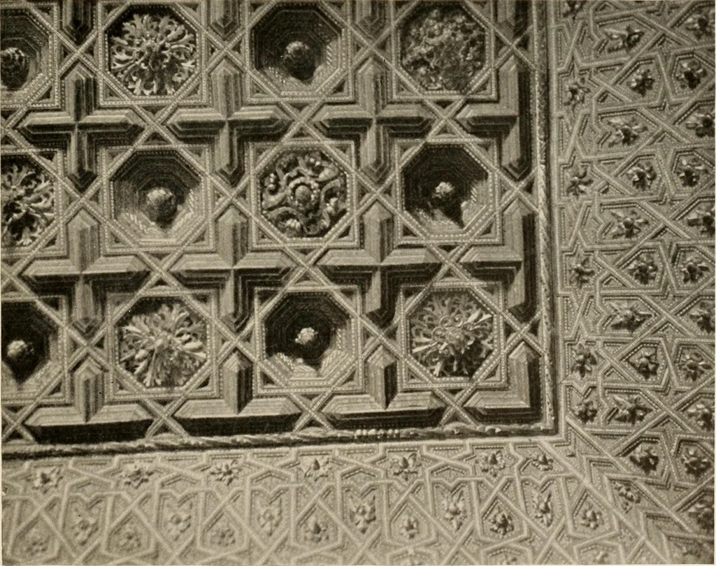 An illustration from The renaissance architectvre of central and northern Spain, a collection of photographs and measvred drawings,, 1920, leaf 234