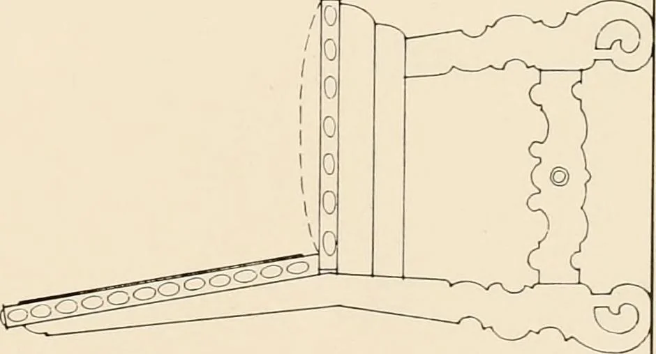 An illustration from The renaissance architectvre of central and northern Spain, a collection of photographs and measvred drawings,, 1920, leaf 250