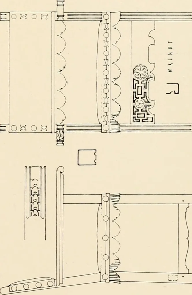 An illustration from The renaissance architectvre of central and northern Spain, a collection of photographs and measvred drawings,, 1920, leaf 252