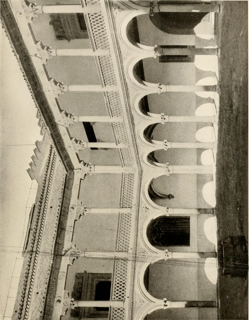 An illustration from The renaissance architectvre of central and northern Spain, a collection of photographs and measvred drawings,, 1920, leaf 54