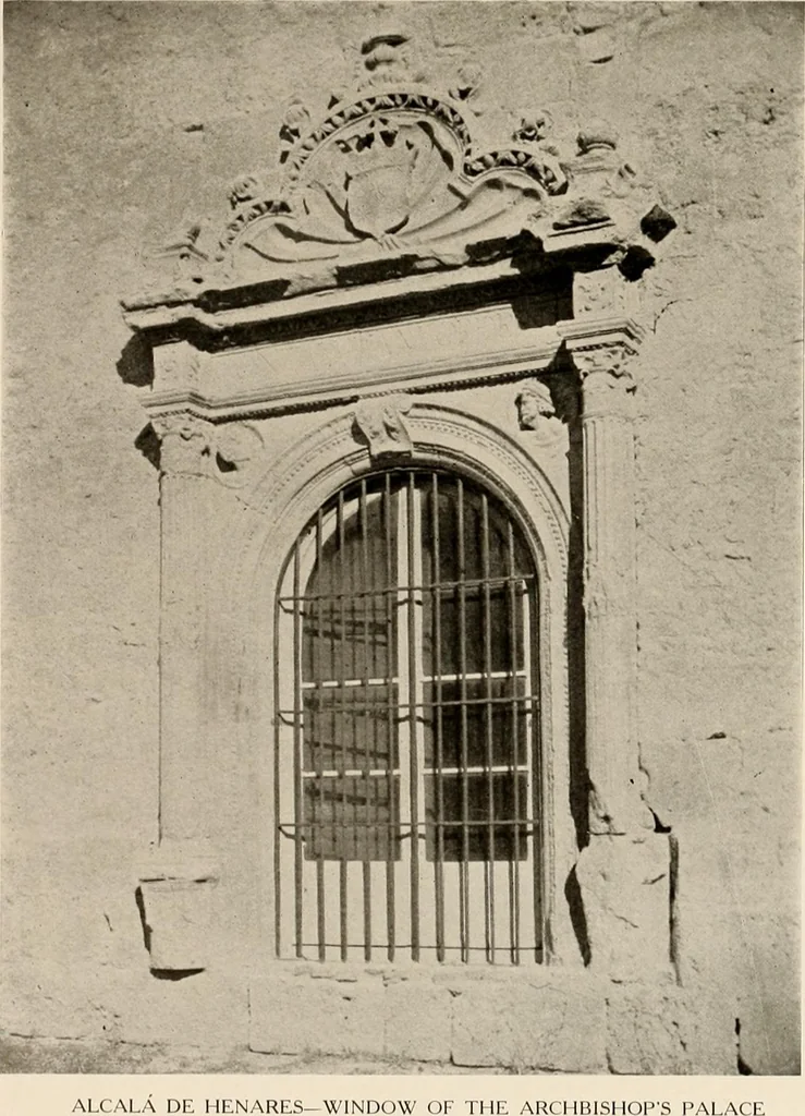 An illustration from The renaissance architectvre of central and northern Spain, a collection of photographs and measvred drawings,, 1920, leaf 60