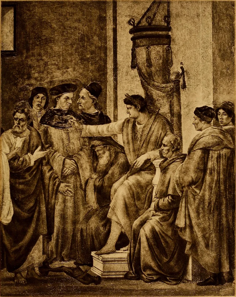 An illustration from The renaissance: its art and life; Florence (1450-1550), 1908, leaf 244