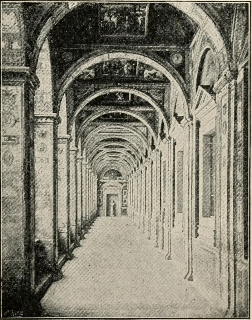 An illustration from Renaissance and modern art, 1908, leaf 118