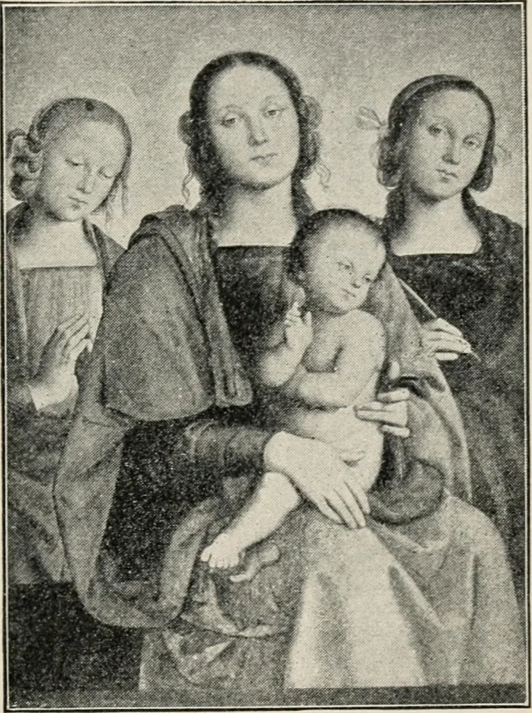 An illustration from Renaissance and modern art, 1908, leaf 136