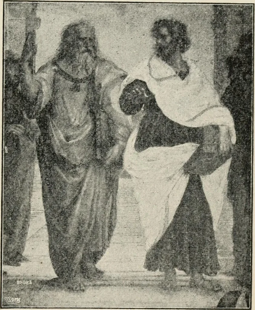 An illustration from Renaissance and modern art, 1908, leaf 150