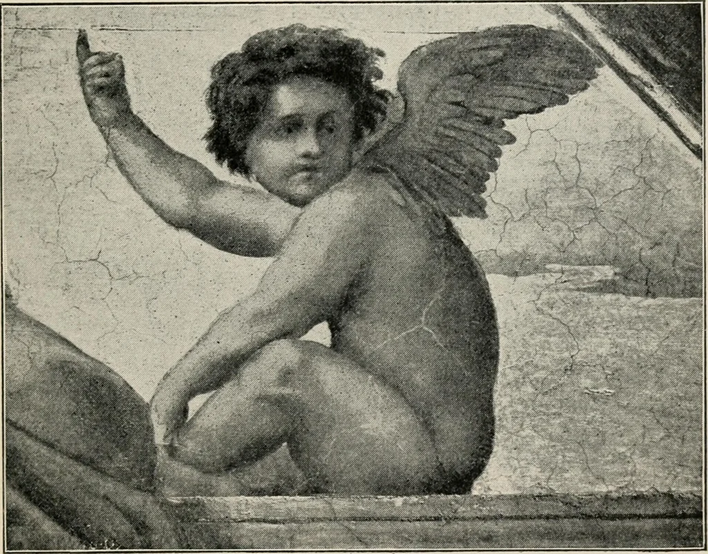 An illustration from Renaissance and modern art, 1908, leaf 152
