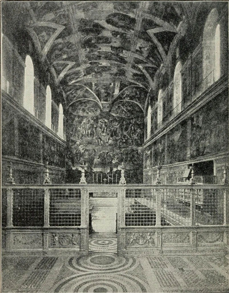 An illustration from Renaissance and modern art, 1908, leaf 163