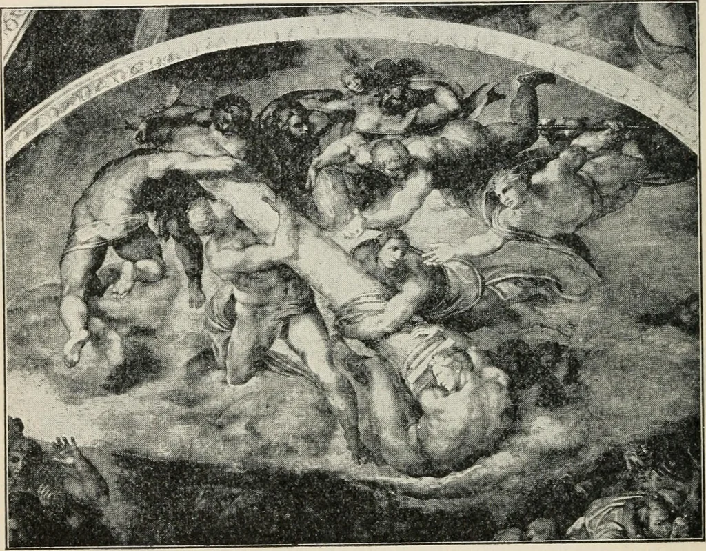 An illustration from Renaissance and modern art, 1908, leaf 165