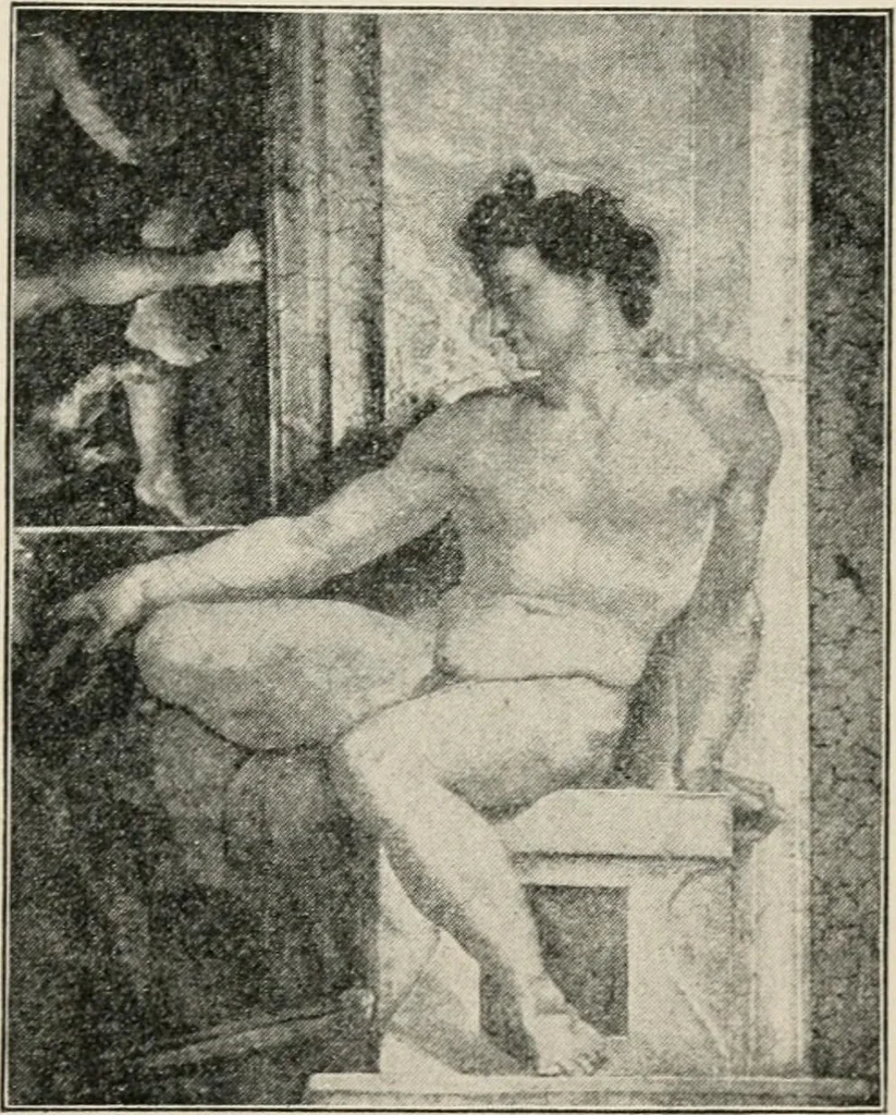 An illustration from Renaissance and modern art, 1908, leaf 166