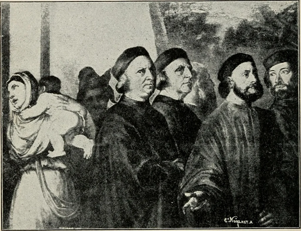 An illustration from Renaissance and modern art, 1908, leaf 175