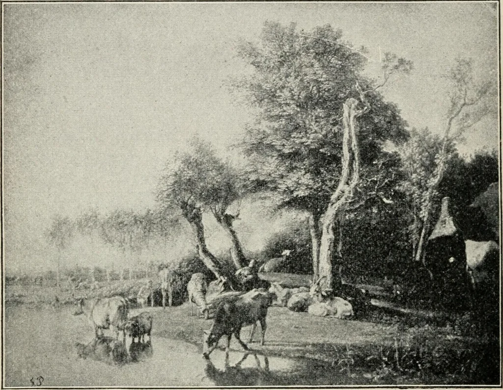 An illustration from Renaissance and modern art, 1908, leaf 197