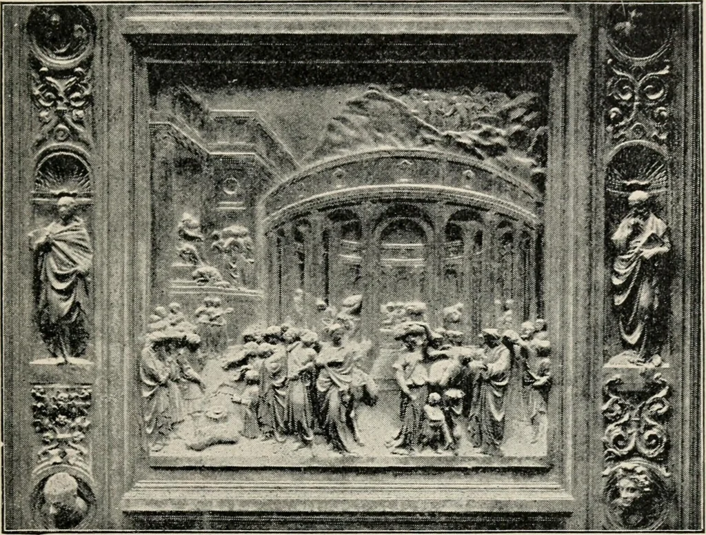 An illustration from Renaissance and modern art, 1908, leaf 222