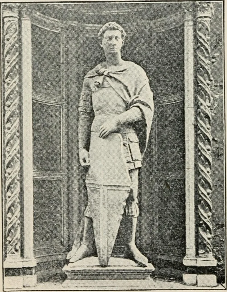 An illustration from Renaissance and modern art, 1908, leaf 227