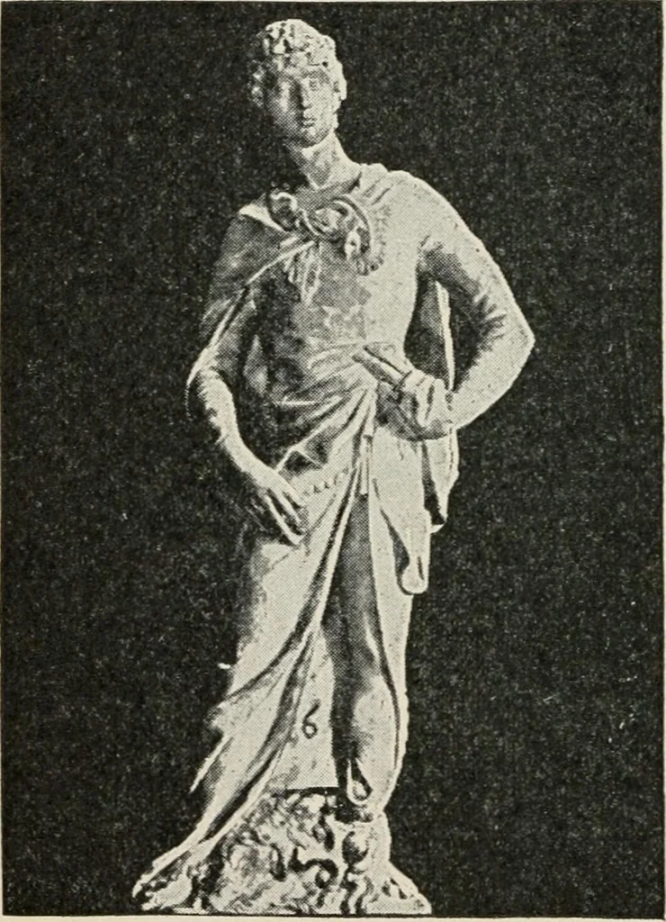 An illustration from Renaissance and modern art, 1908, leaf 229