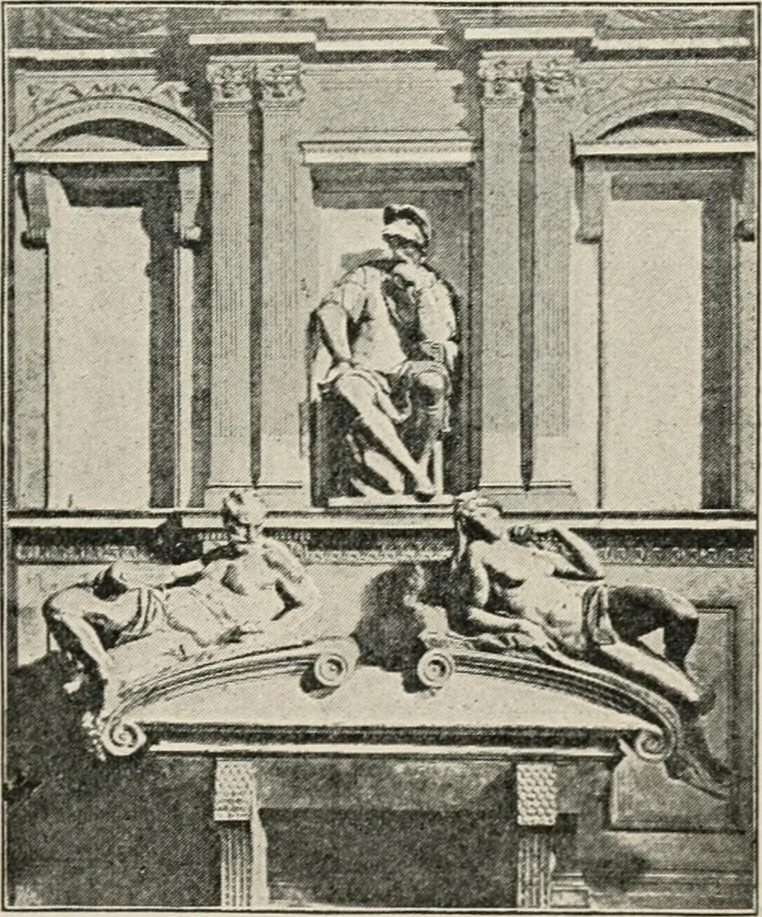 An illustration from Renaissance and modern art, 1908, leaf 234