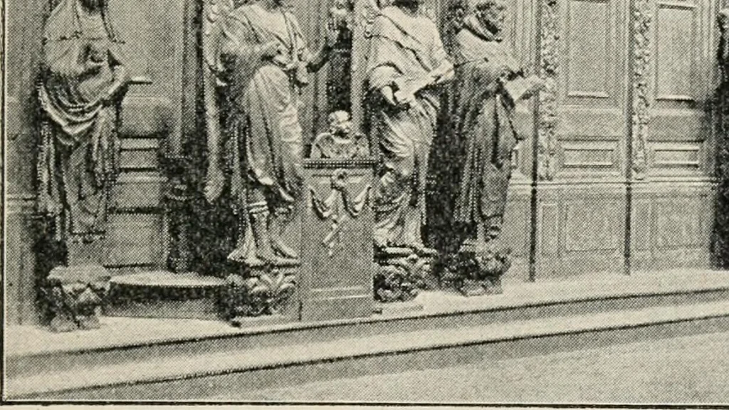 An illustration from Renaissance and modern art, 1908, leaf 242