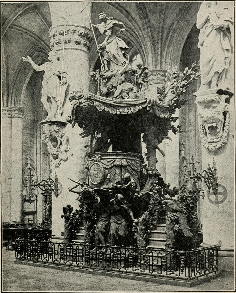 An illustration from Renaissance and modern art, 1908, leaf 244