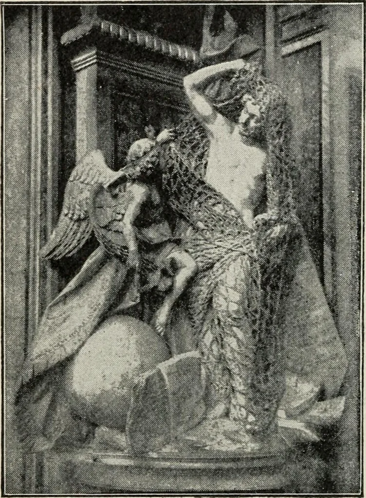 An illustration from Renaissance and modern art, 1908, leaf 245