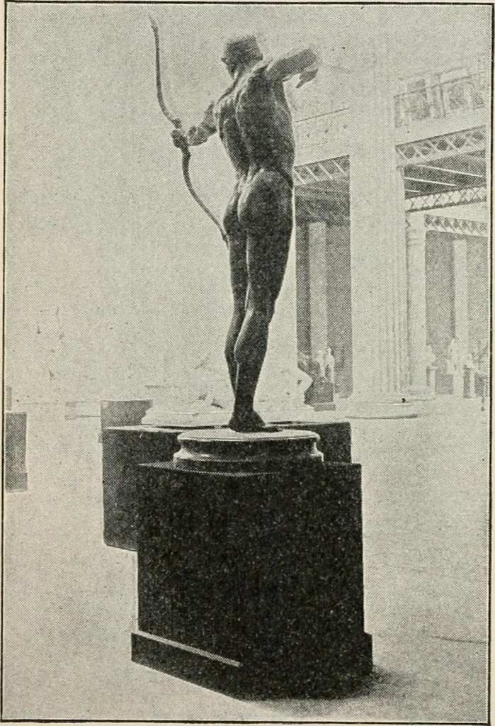 An illustration from Renaissance and modern art, 1908, leaf 265