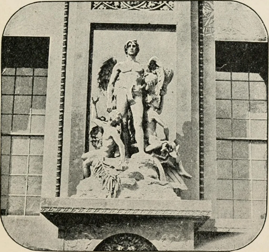 An illustration from Renaissance and modern art, 1908, leaf 274