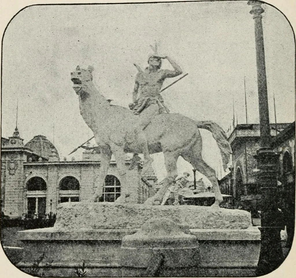 An illustration from Renaissance and modern art, 1908, leaf 275