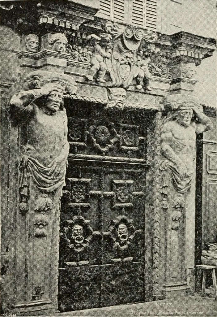 An illustration from Renaissance and modern art, 1908, leaf 45