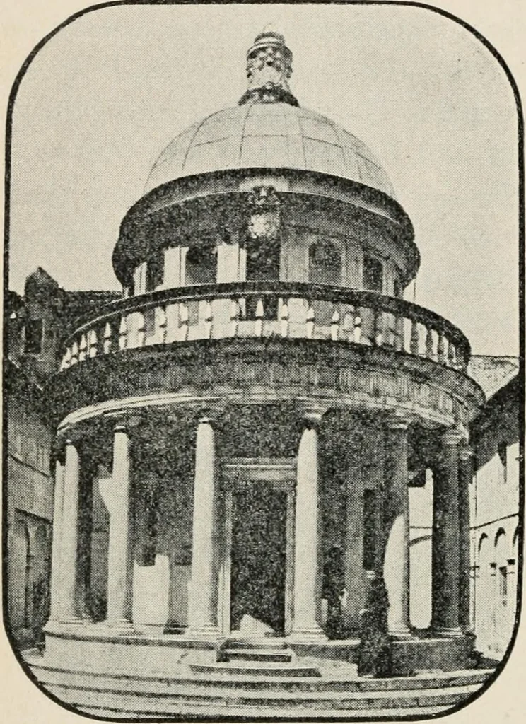 An illustration from Renaissance and modern art, 1908, leaf 61