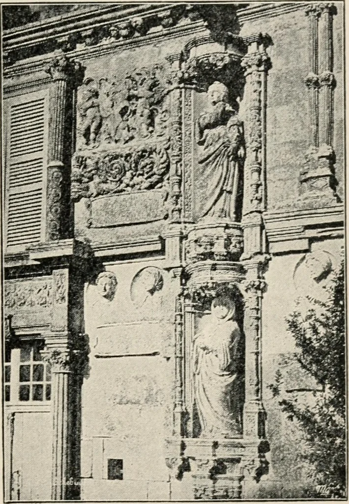 An illustration from Renaissance and modern art, 1908, leaf 64