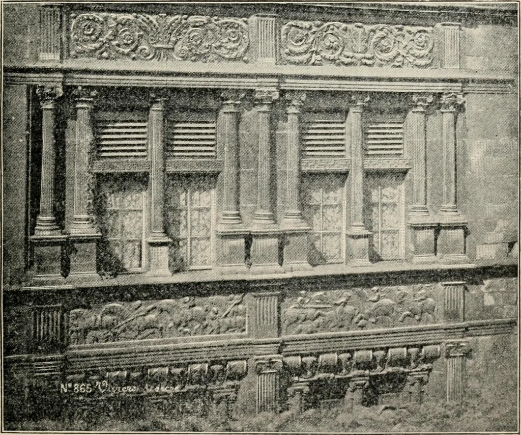 An illustration from Renaissance and modern art, 1908, leaf 72