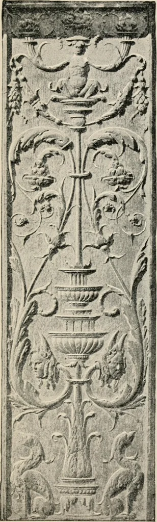 An illustration from Renaissance and modern art, 1908, leaf 90