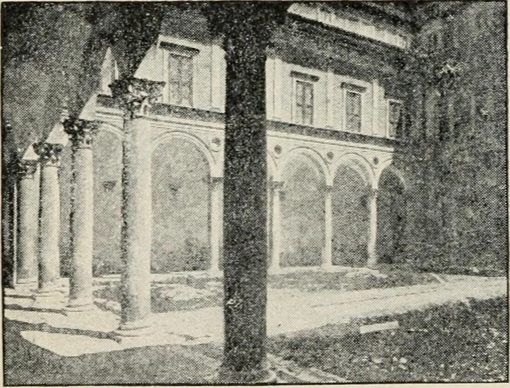 An illustration from Renaissance and modern art, 1908, leaf 91