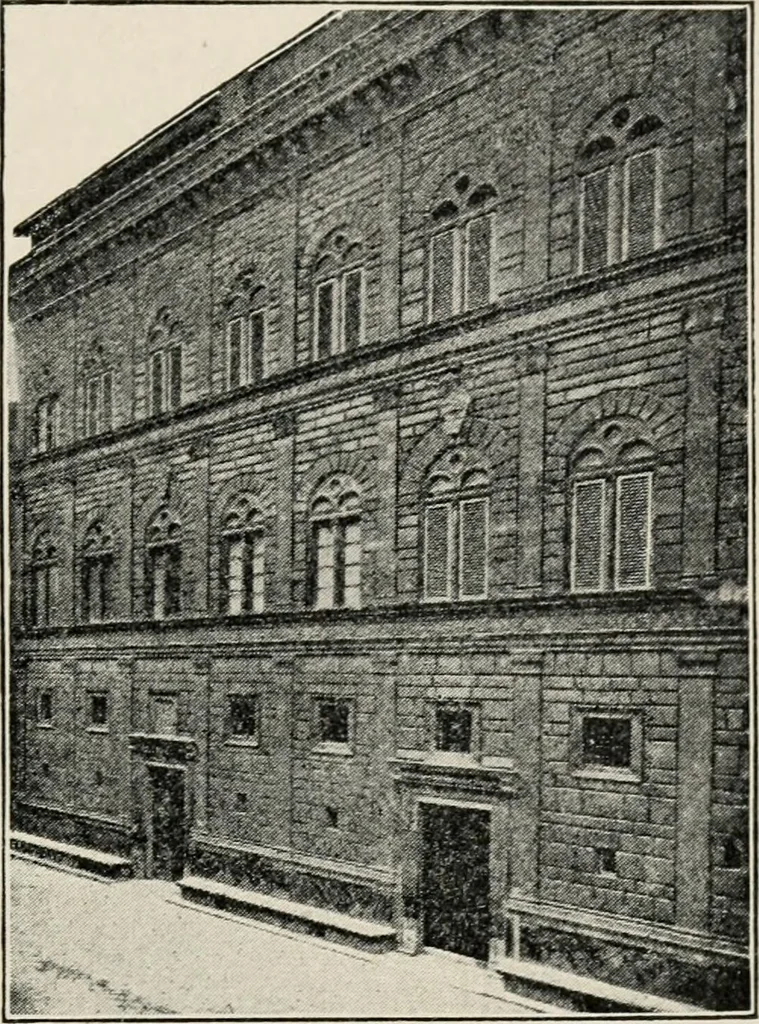 An illustration from Renaissance and modern art, 1908, leaf 92