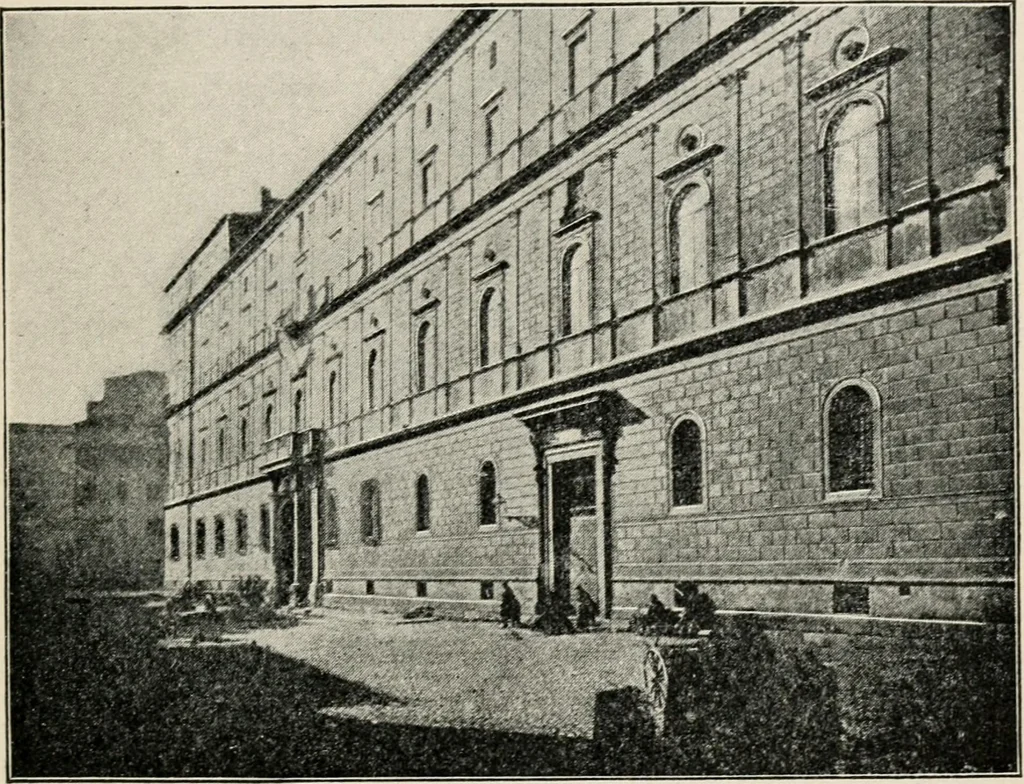 An illustration from Renaissance and modern art, 1908, leaf 96