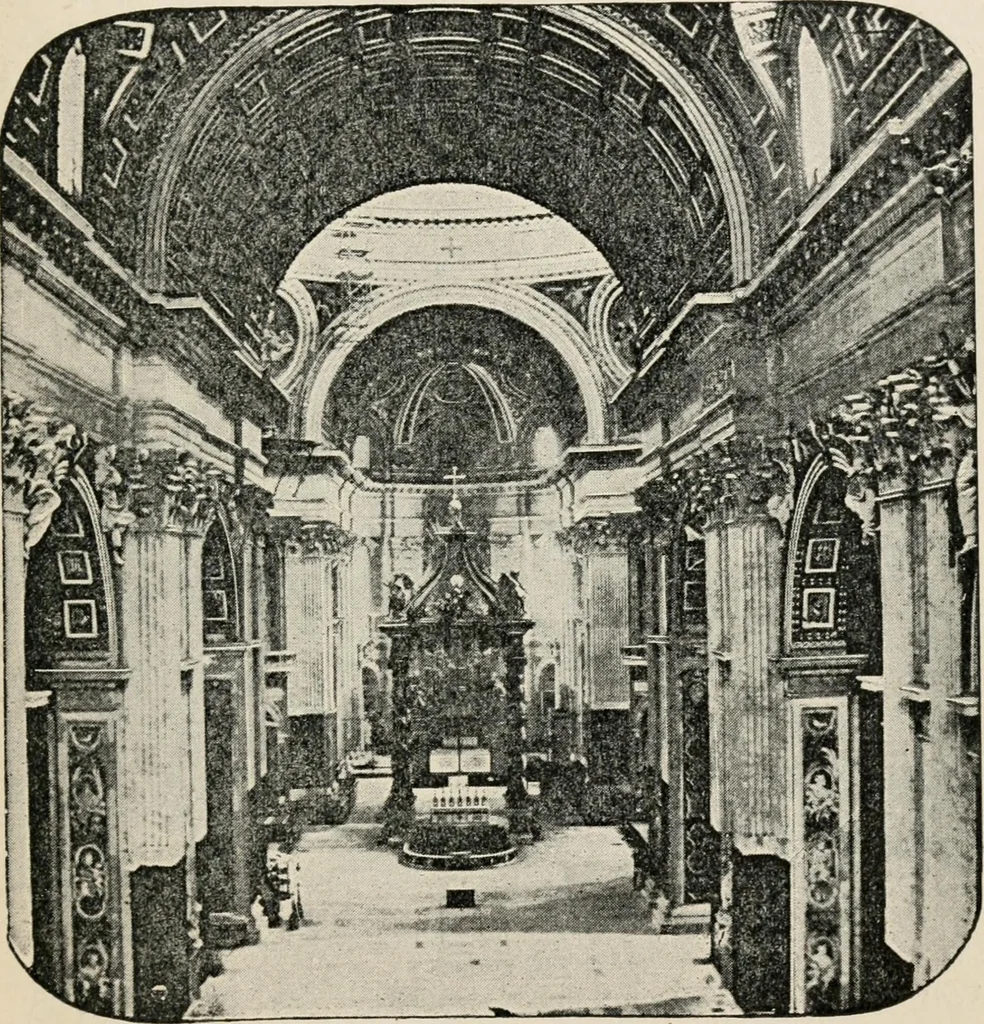 An illustration from Renaissance and modern art, 1908, leaf 98