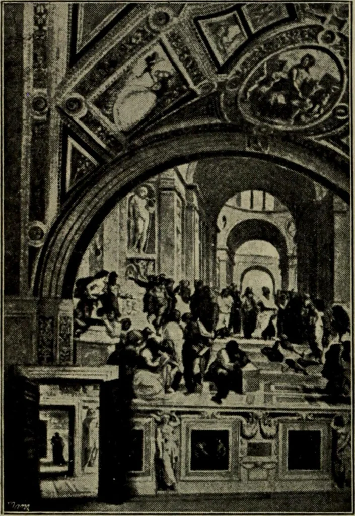An illustration from Renaissance and modern art :, 1913, leaf 151