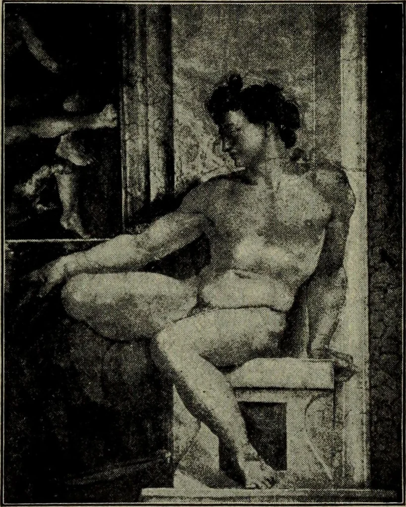 An illustration from Renaissance and modern art :, 1913, leaf 168