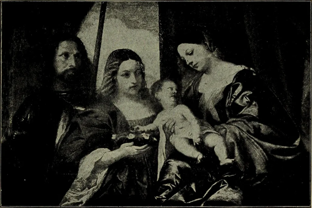 An illustration from Renaissance and modern art :, 1913, leaf 176