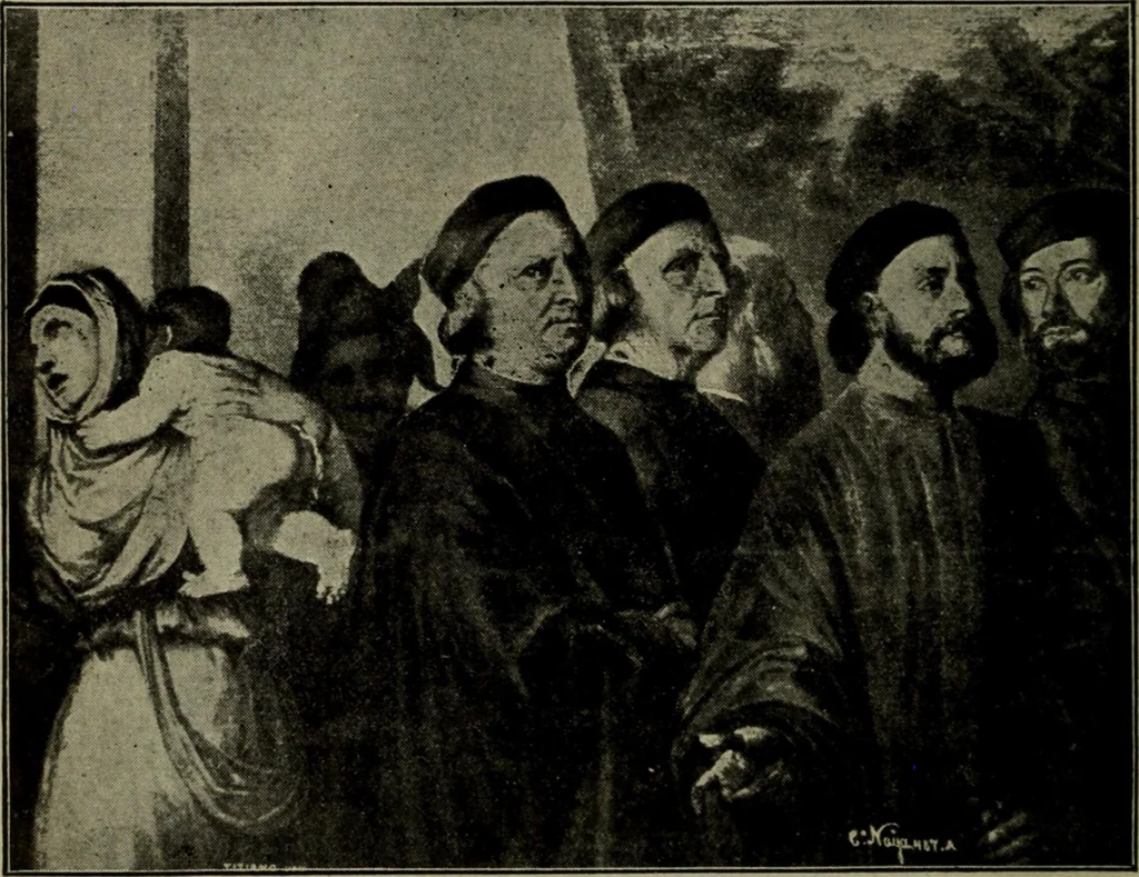 An illustration from Renaissance and modern art :, 1913, leaf 177