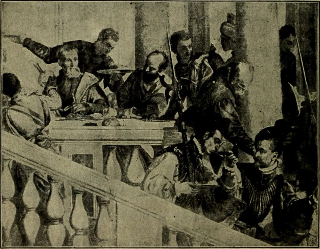 An illustration from Renaissance and modern art :, 1913, leaf 179