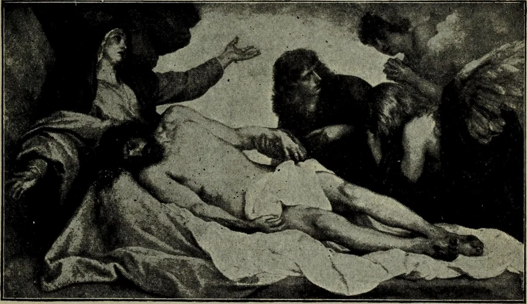 An illustration from Renaissance and modern art :, 1913, leaf 182