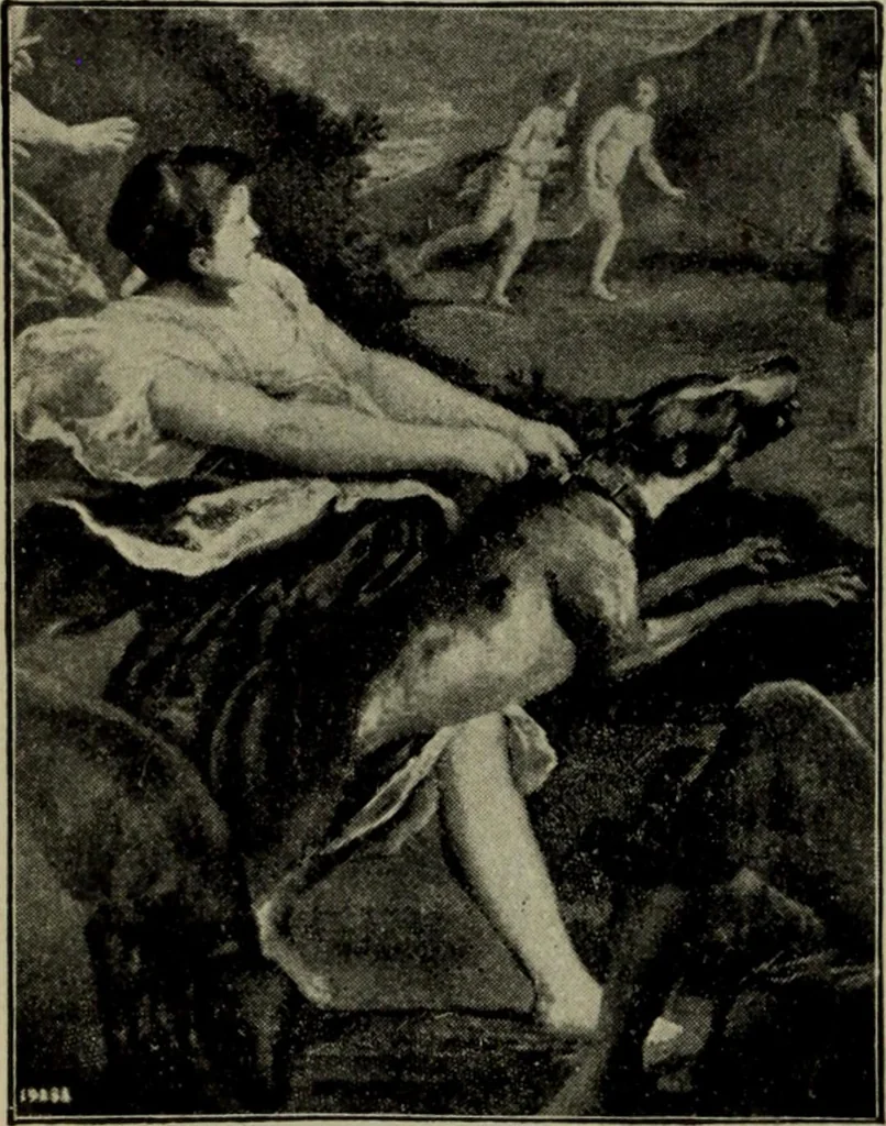 An illustration from Renaissance and modern art :, 1913, leaf 191