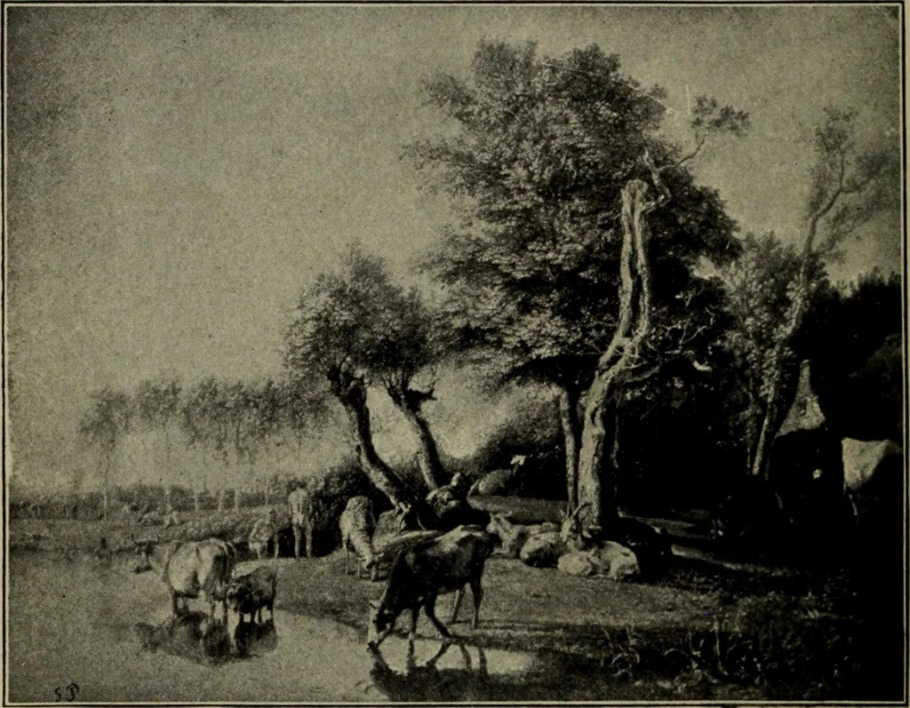 An illustration from Renaissance and modern art :, 1913, leaf 199