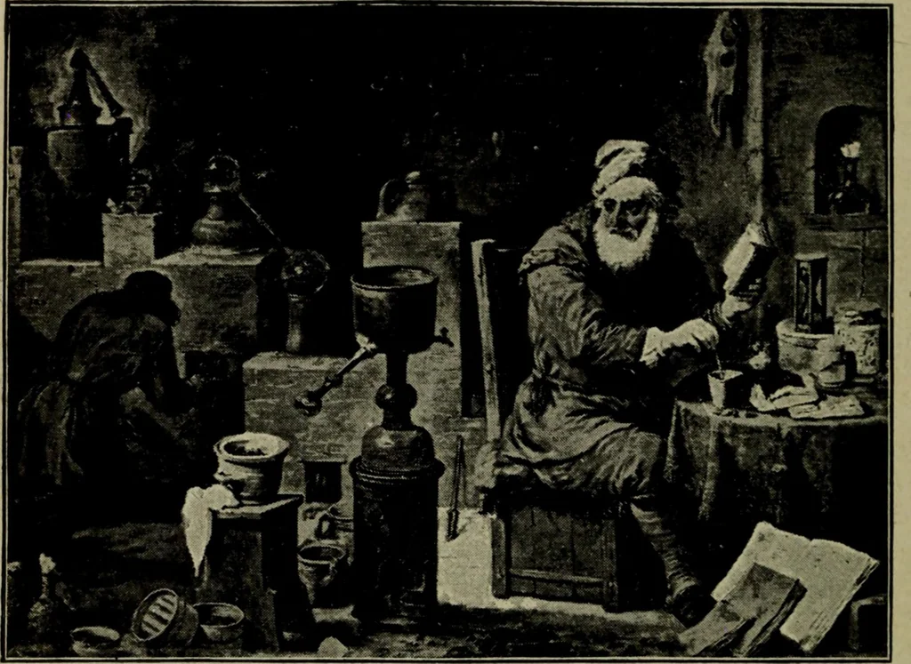 An illustration from Renaissance and modern art :, 1913, leaf 205