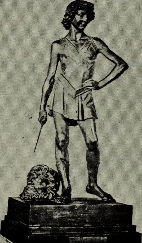 An illustration from Renaissance and modern art :, 1913, leaf 230
