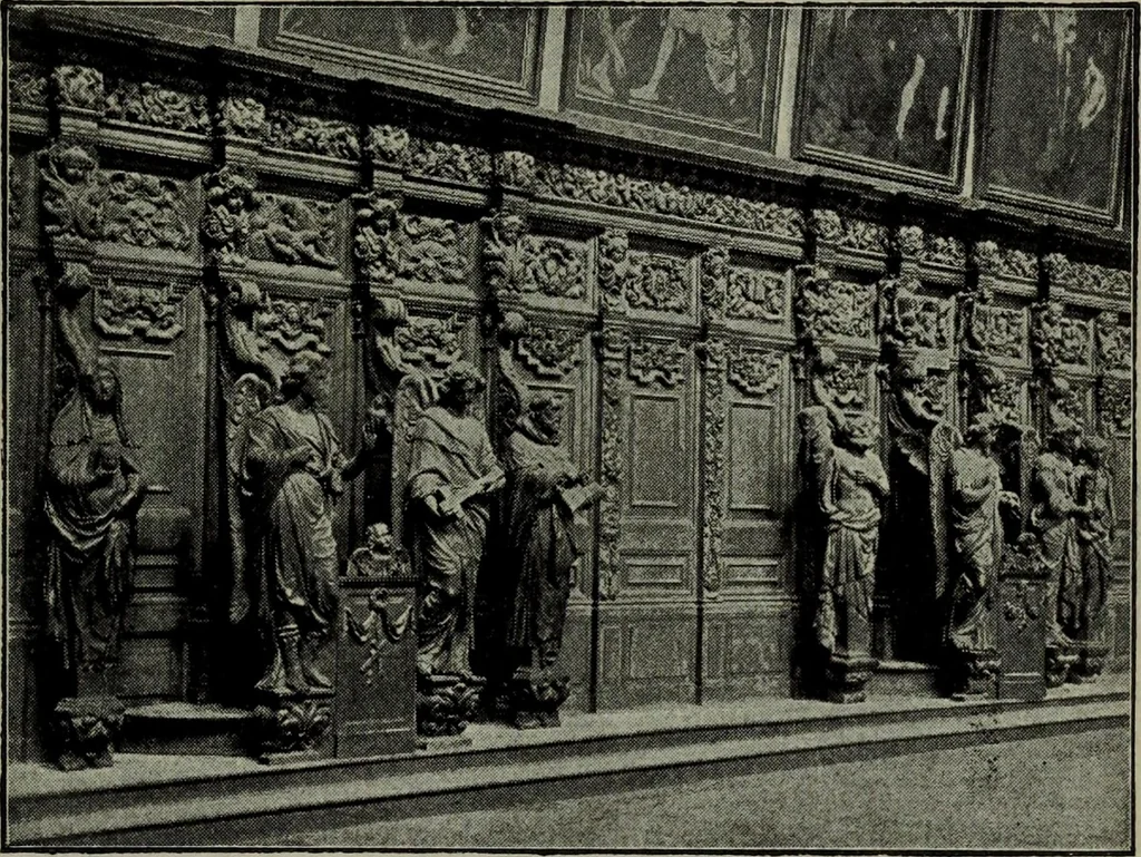 An illustration from Renaissance and modern art :, 1913, leaf 244