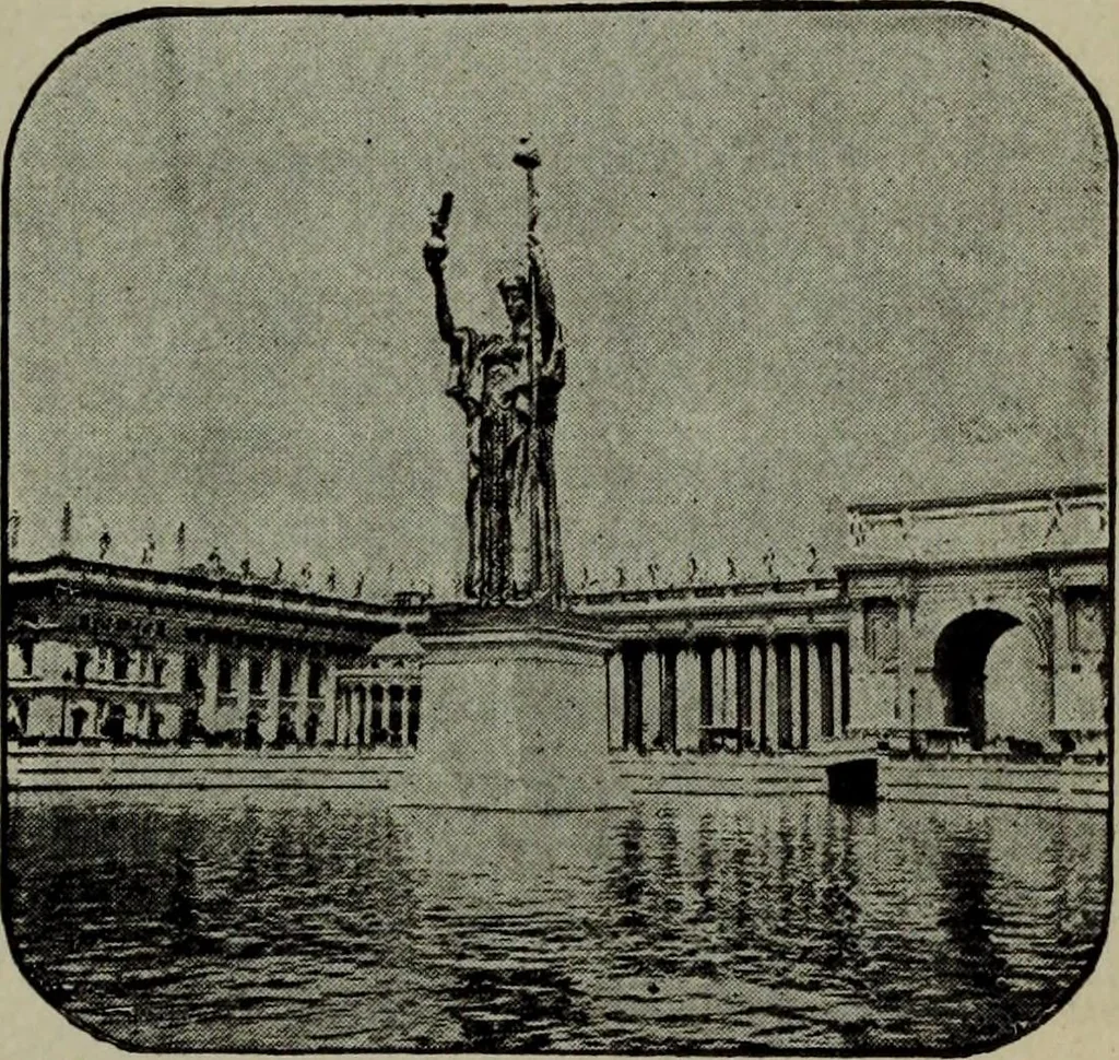 An illustration from Renaissance and modern art :, 1913, leaf 272