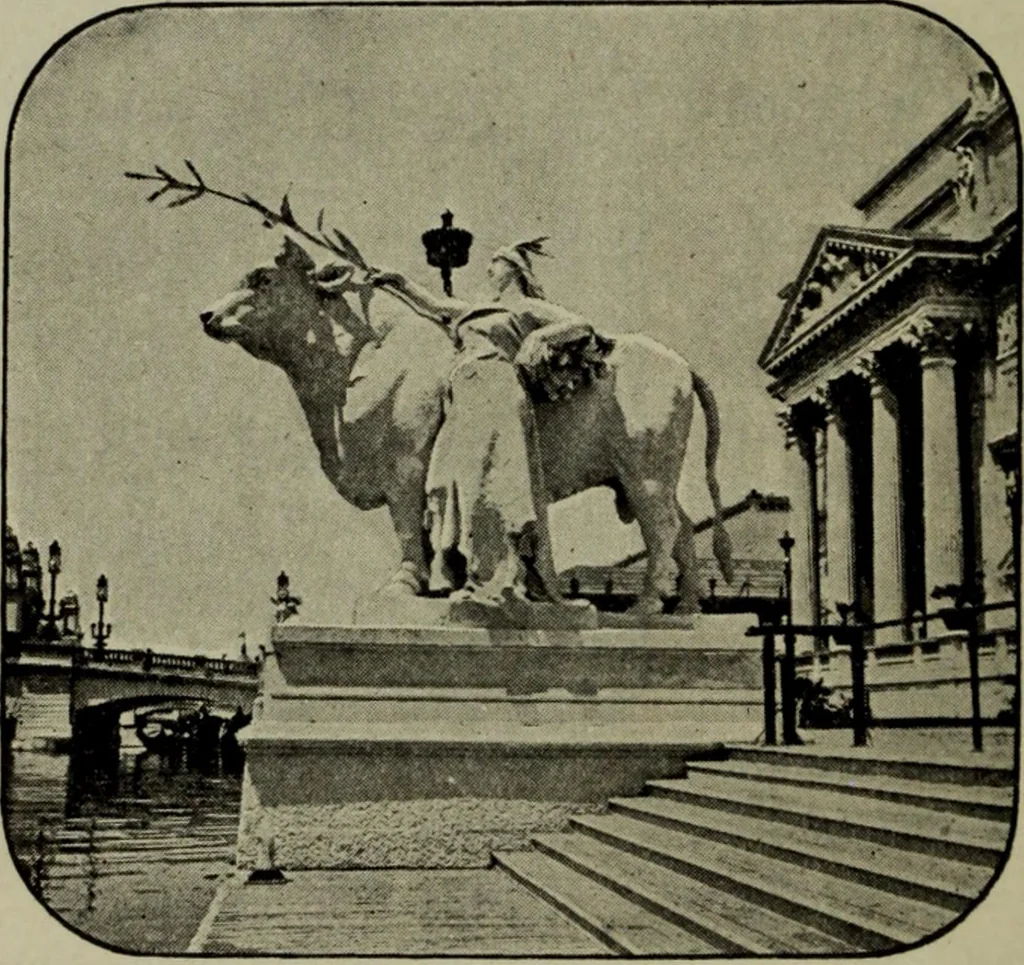 An illustration from Renaissance and modern art :, 1913, leaf 273