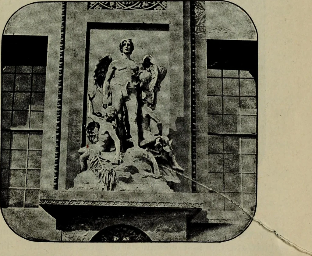 An illustration from Renaissance and modern art :, 1913, leaf 276