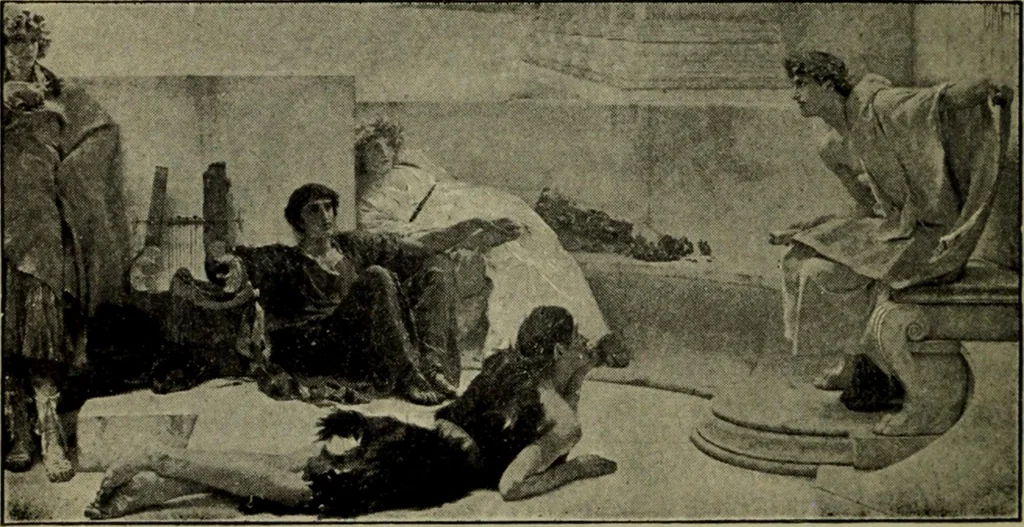 An illustration from Renaissance and modern art :, 1913, leaf 295
